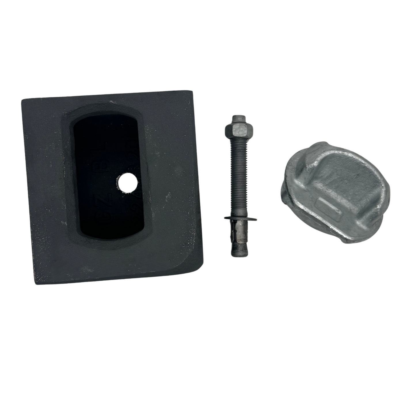 Custom Corner Castings Deluxe Kit | Designed for Raising Containers | (4) Corner Castings + (4) Anchor Bolts + (4) Stacking Cones (Style 1)