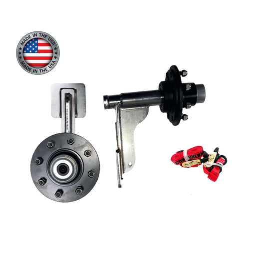 EZY Wheels | 8 LUG + Ratchet Straps