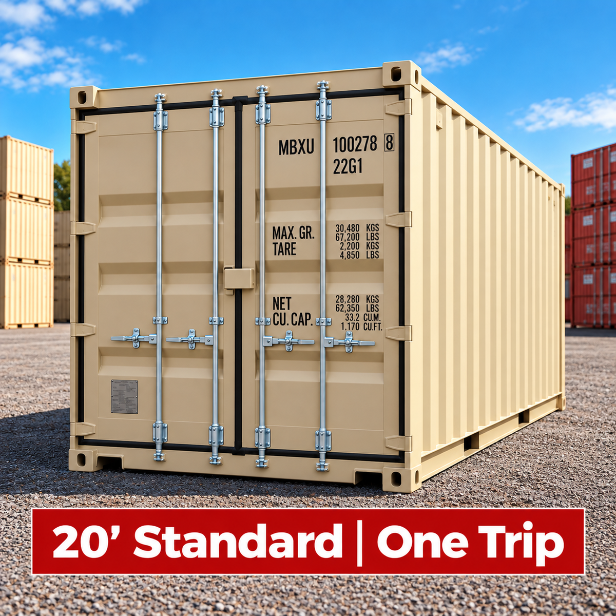 20' Standard Conex | One Trip