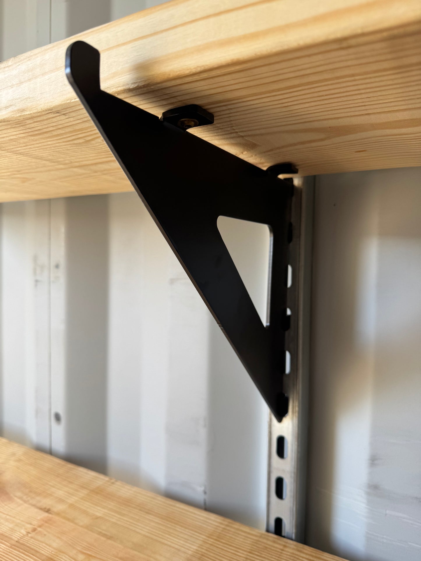 EZY Shelf Brackets | Small | 2 Pack | Unistrut and Hooks Not Included