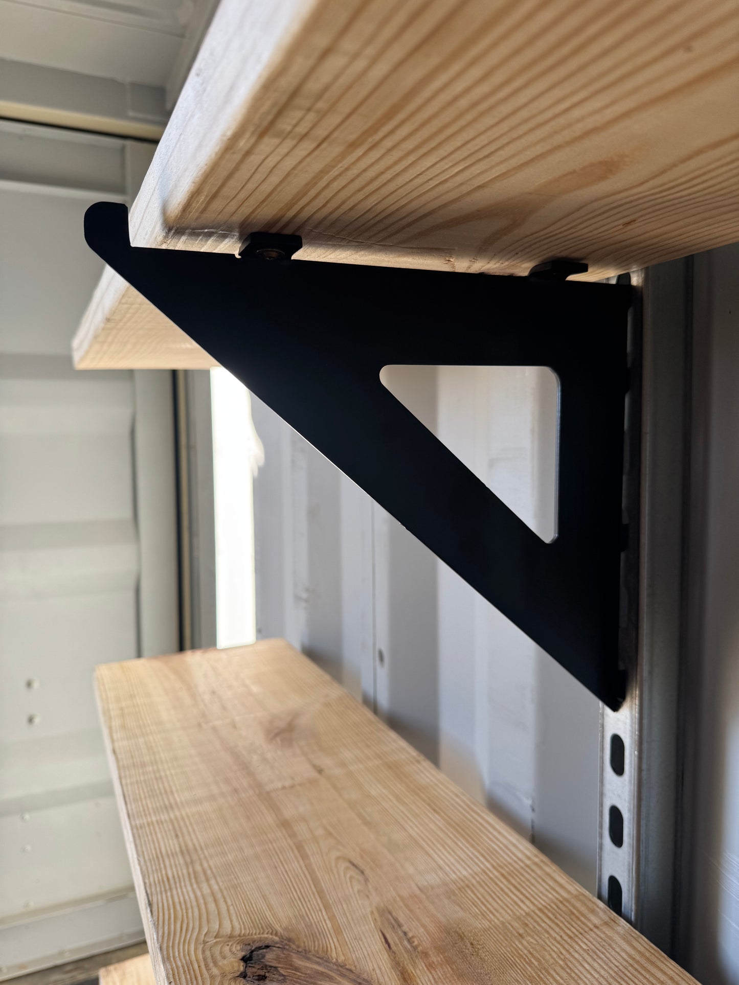 EZY Shelf Brackets | Small | 2 Pack | Unistrut and Hooks Not Included