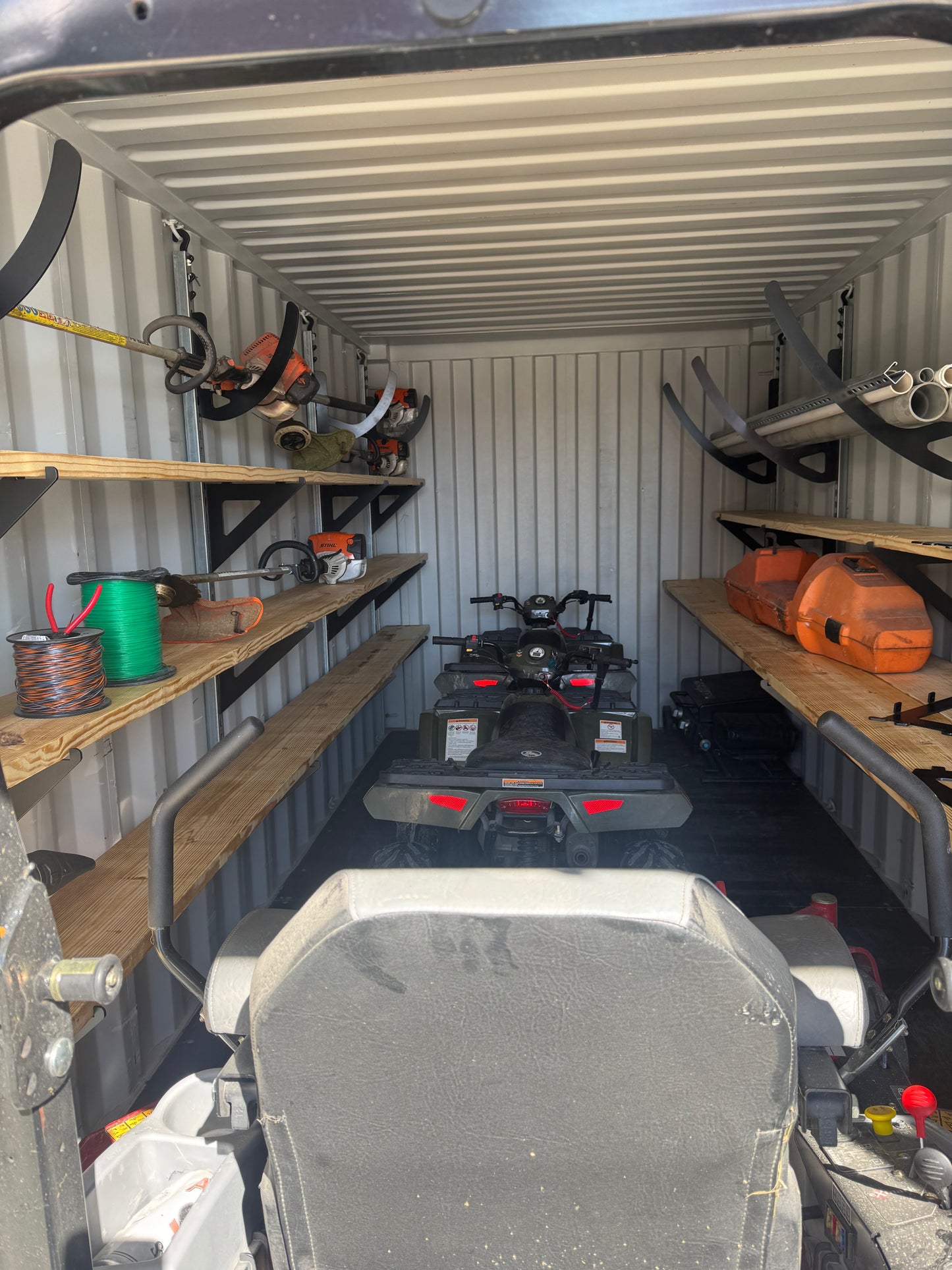 EZY Shelf Brackets | Small | 2 Pack | Unistrut and Hooks Not Included