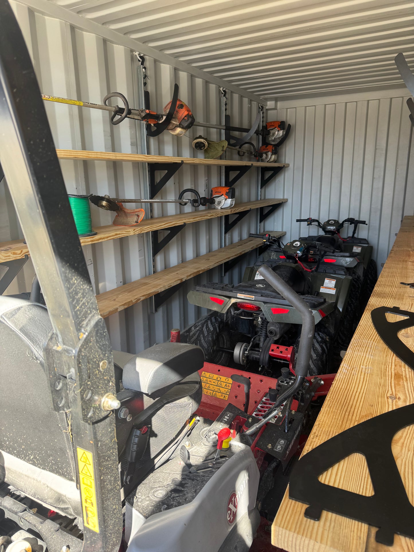 EZY Shelf Bracket™ | Small | Single | Unistrut and Hooks Not Included | Need Two To Complete One Shelf