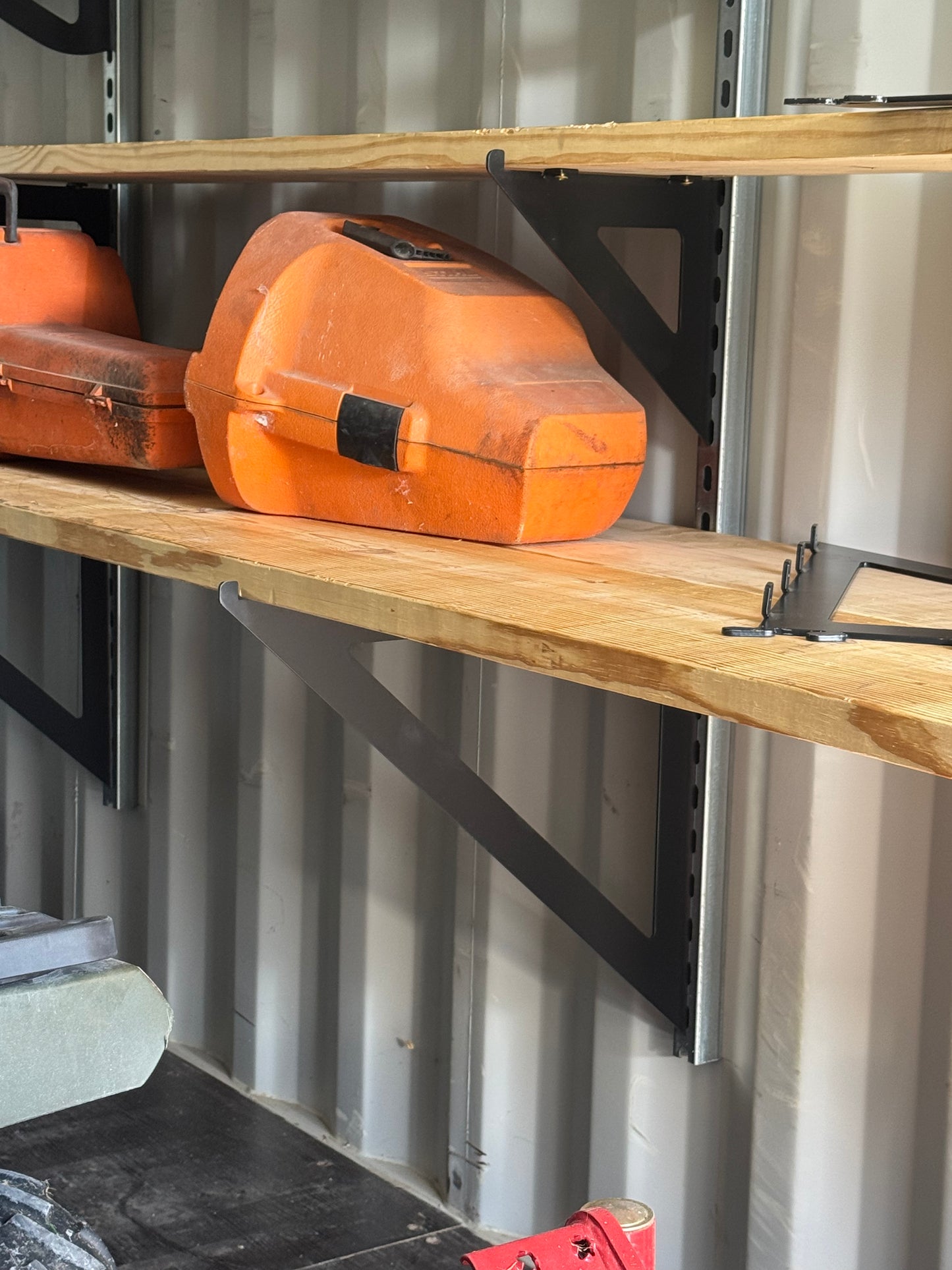 EZY Shelf Brackets | Large | 2 Pack | Unistrut and Hooks Not Included