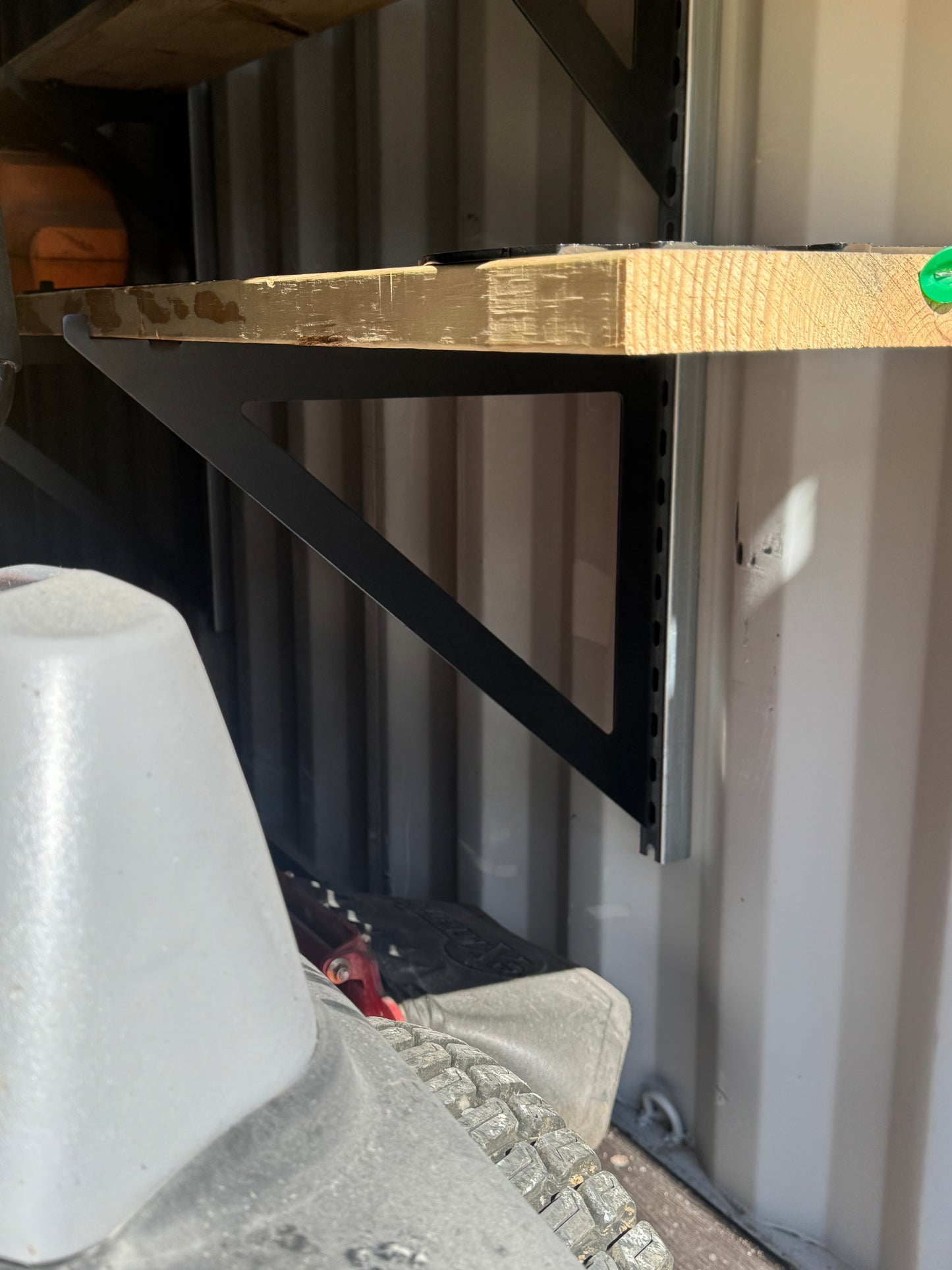 EZY Shelf Brackets | Large | 2 Pack | Unistrut and Hooks Not Included