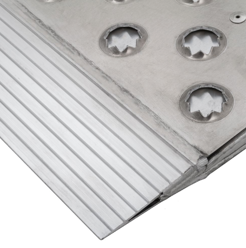 HD Ramps Punch Plate Shipping Container Ramp (36" x 36") | USA Made | 8,000 lbs Weight Capacity