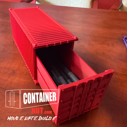 3D Printed Shipping Container Desk Drawer