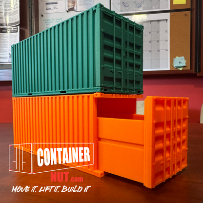 3D Printed Shipping Container Desk Drawer