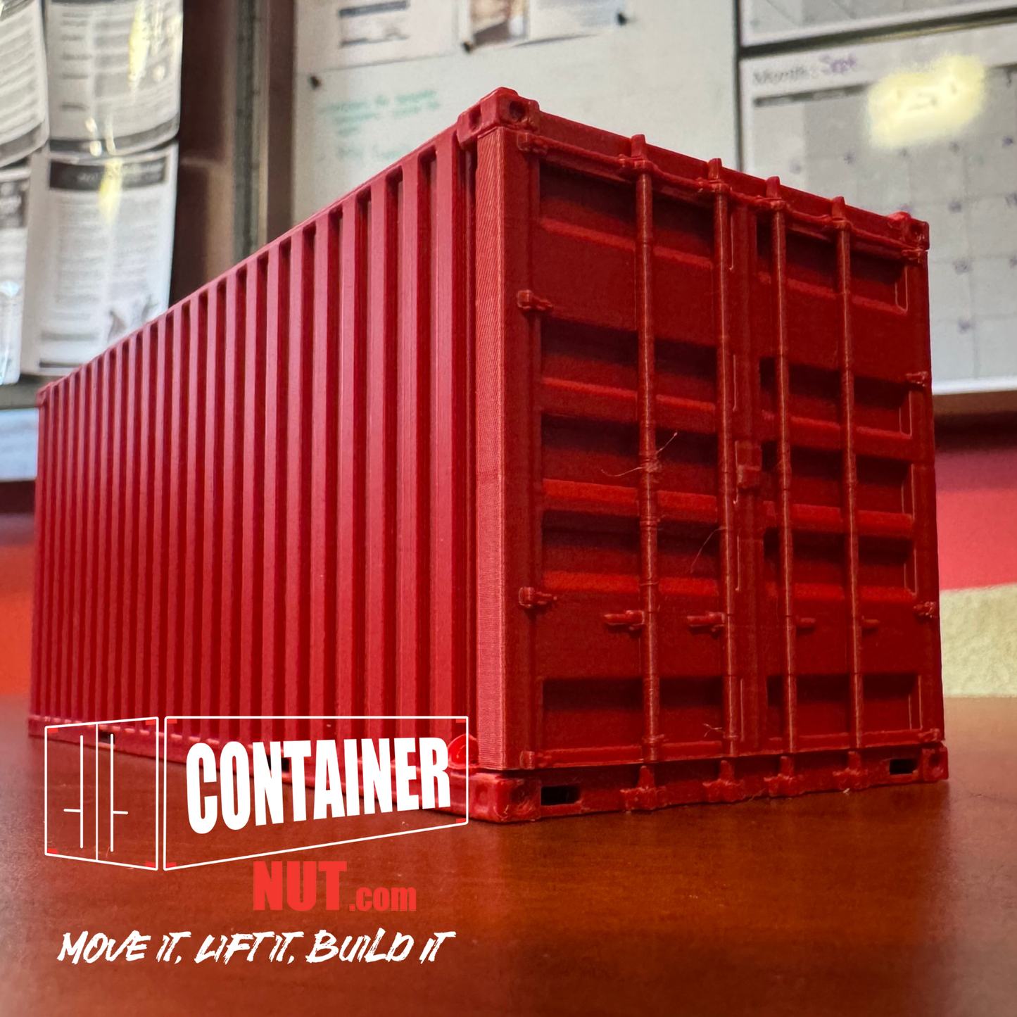 3D Printed Shipping Container Desk Drawer