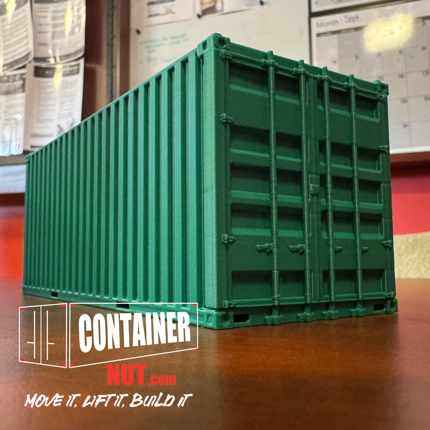3D Printed Shipping Container Desk Drawer