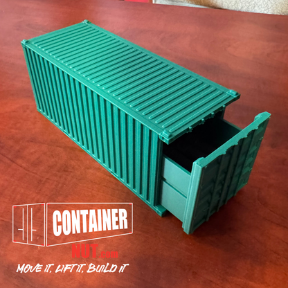 3D Printed Shipping Container Desk Drawer