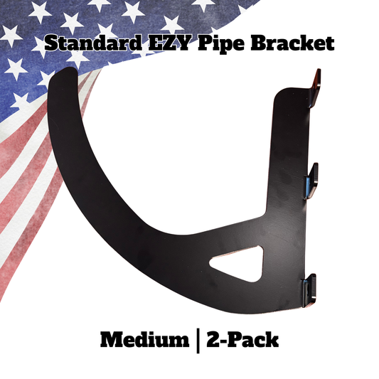 Standard EZY Pipe Bracket™ | Medium | 2-Pack | Hooks and Unistrut Not Included