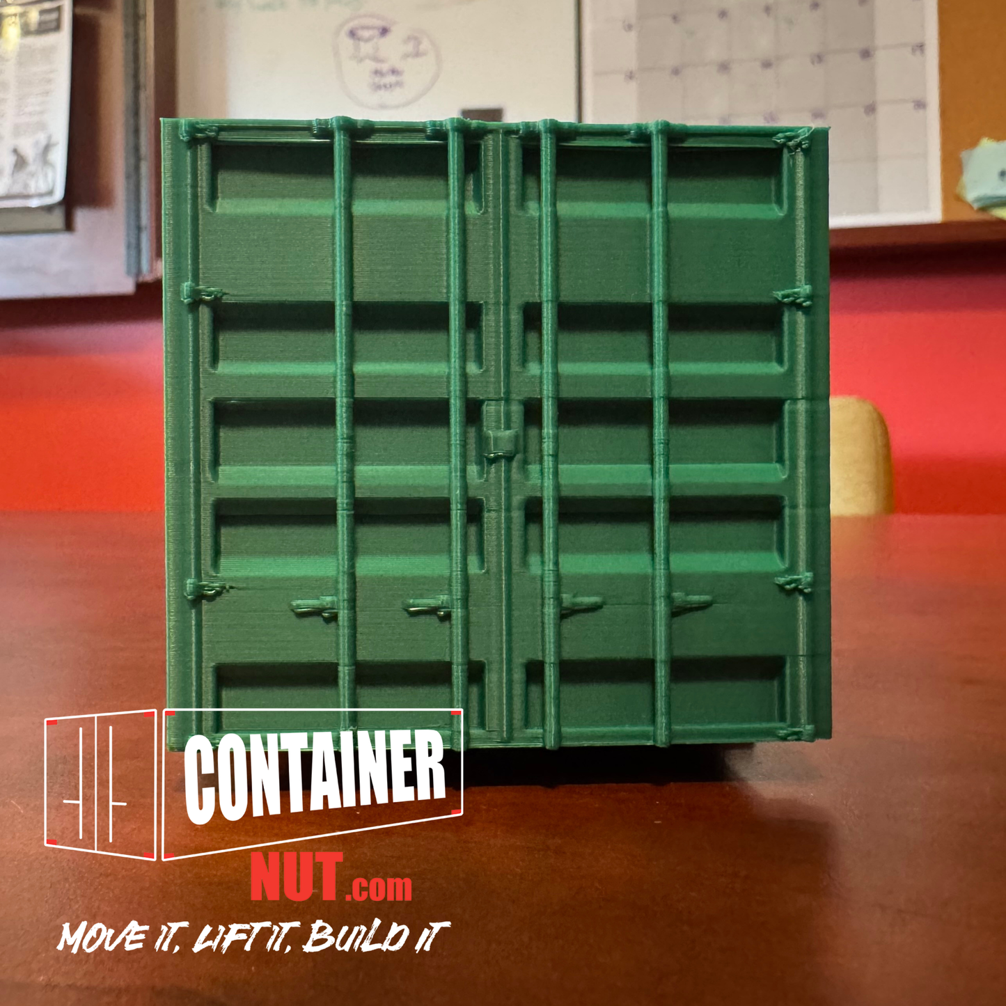 3D Printed Shipping Container Desk Drawer