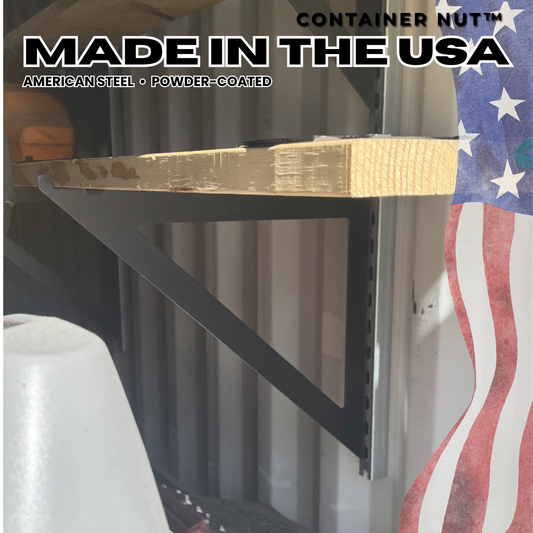 EZY Shelf Brackets™ | Large | 10 Pack | Unistrut and Hooks Not Included