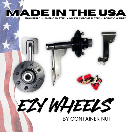 EZY Wheels™ Kit | 8 LUG | EZY Wheels + EZY Lift + Ratchet Straps | Wheels/Tires NOT Included