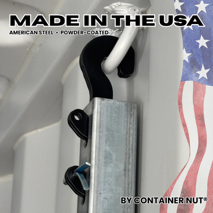 EZY Shelving Unistrut Hook™ Kit | 2 Hooks + 2 Turnbuckles | Unistrut Not Included