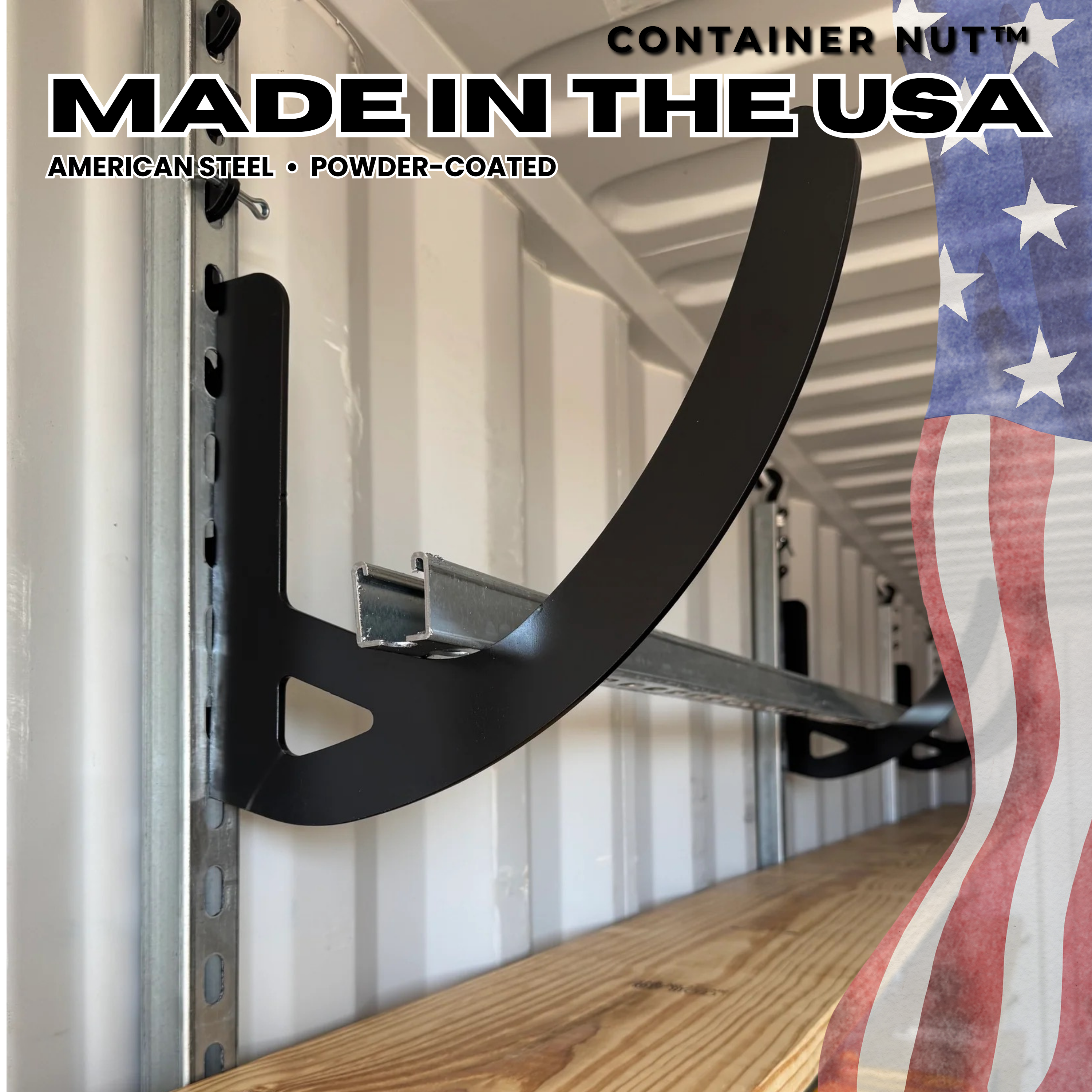 Efficient Storage Brackets for Shipping Containers | EZY Shelving