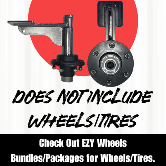 6 Lug EZY Wheels (Wheels/Tires Not Included) Container Nut