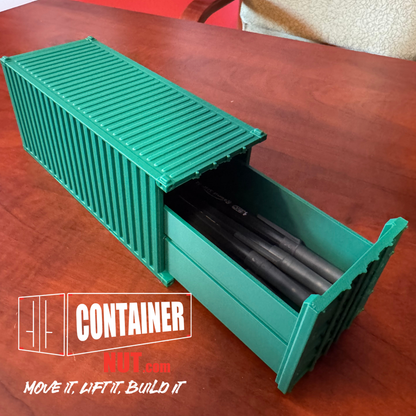 3D Printed Shipping Container Desk Drawer