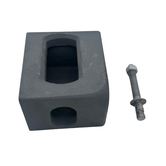 Custom Corner Castings Kit | Designed for Raising Containers | (4) Corner Castings + (4) Anchor Bolts