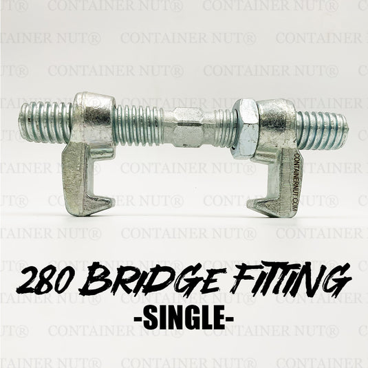 280mm BRIDGE FITTING | SINGLE | SHIPPING CONTAINER CLAMP