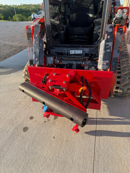EZY Hitch™ | Shipping Container Hitch | Skid Loader Quick-Tach | Made To Order