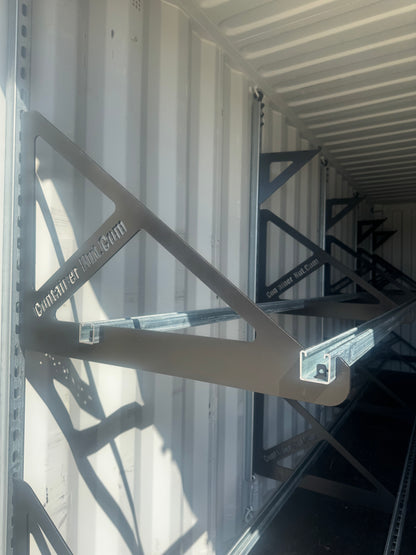EZY Tire Bracket | 2 Pack (One Complete Section) | Unistrut and Hooks Not Included