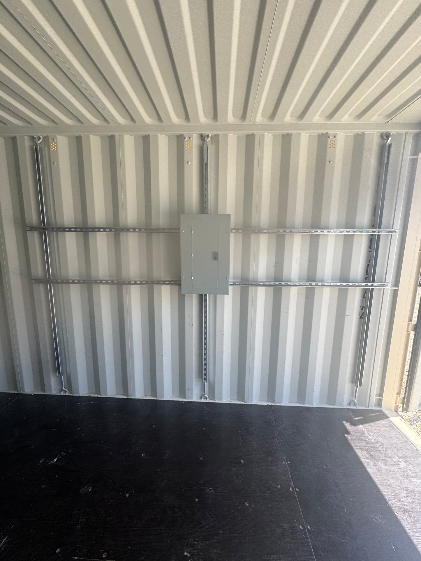 Containers That Hook Over Rails Unistrut Hook Single | EZY Container Hanging Solution
