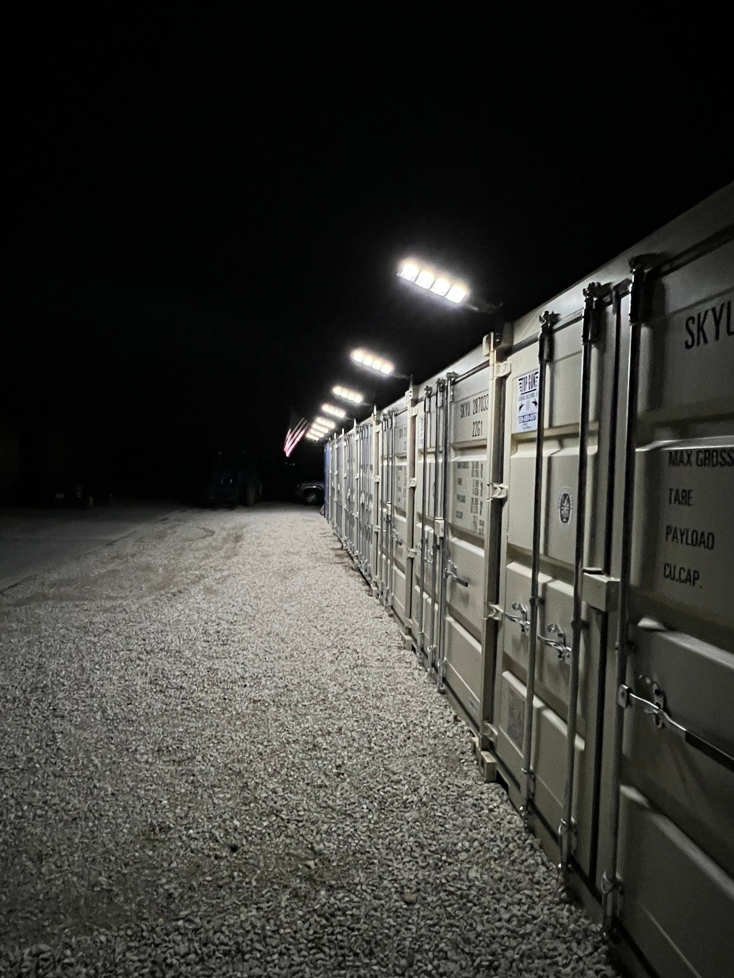 EZY Shipping Container Light Kit | 800W Solar Power