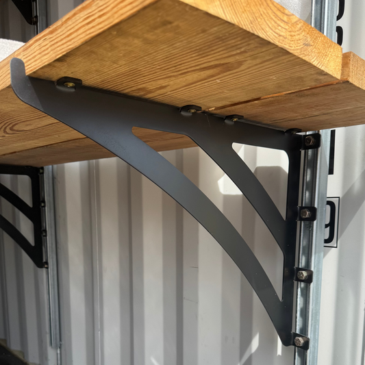 Standard EZY Shelf Bracket | Large | 10 Pack | Hooks and Unistrut Not Included