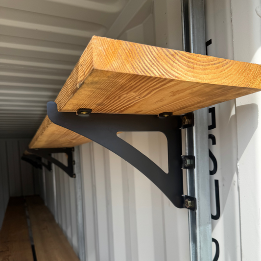 Standard EZY Shelf Bracket | Small | 10 Pack | Hooks and Unistrut Not Included