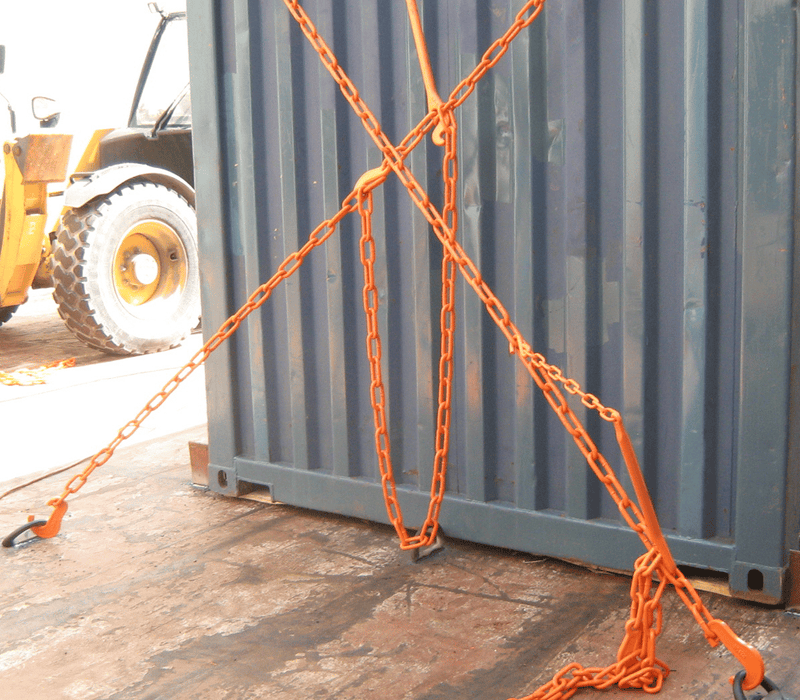 Load image into Gallery viewer, Set Cargo Lashing Chain + Tension Lever (13 mm) | Single Set
