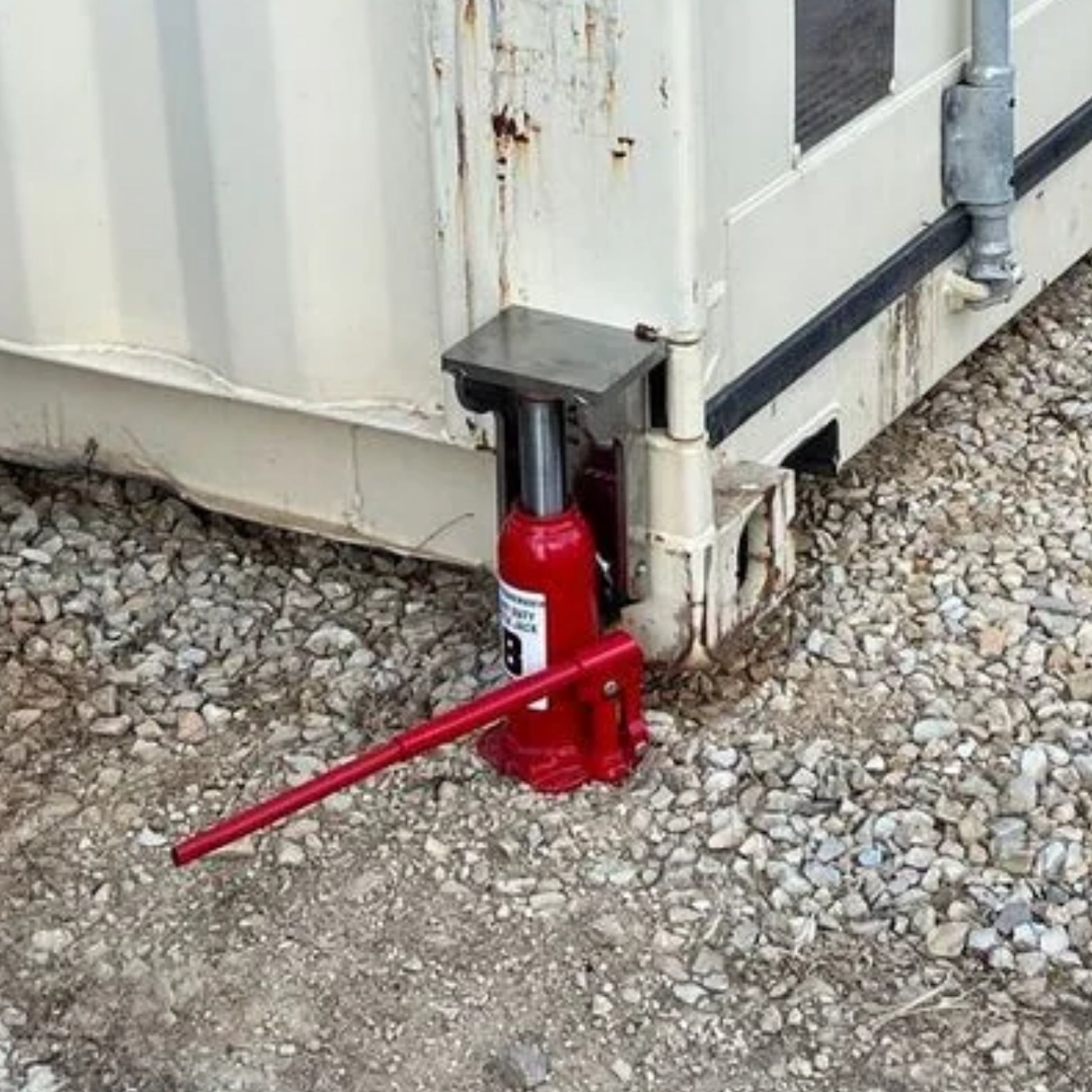 Lift & Level Shipping Containers Safely with EZY LIFT