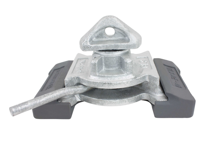 Dovetail Twistlock 45º with base | Single