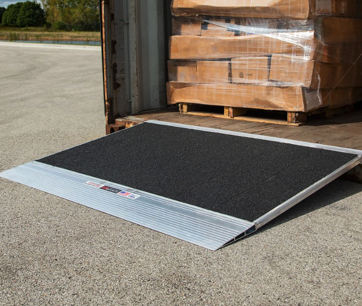 48" x 63" HD Ramps Grit-Coat Shipping Container Ramps | 12,000 lb. Capacity | Made in the USA