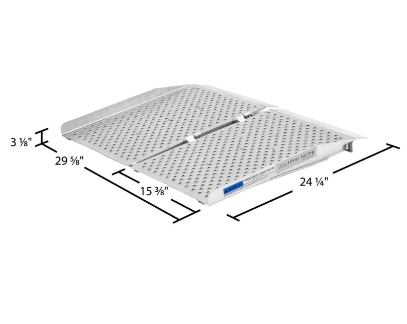 Ultra-Lightweight Aluminum Folding Dolly Ramp