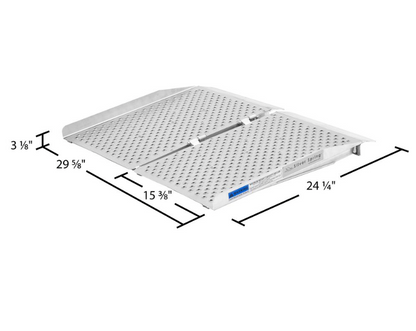 Ultra-Lightweight Aluminum Folding Dolly Ramp