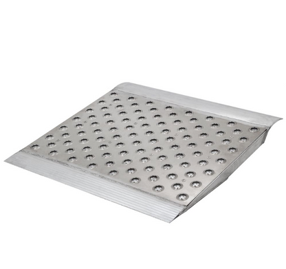 HD Ramps Punch Plate Shipping Container Ramp (36" x 36") | USA Made | 8,000 lbs Weight Capacity