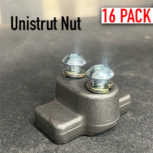 Unistrut Nut  | 16 PACK