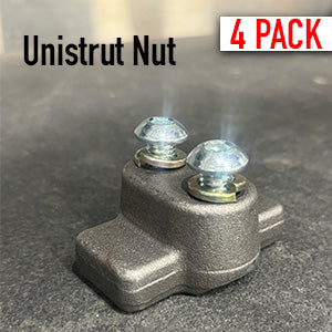 Unistrut Nut  | 4 PACK