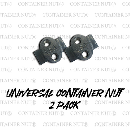 Universal Container Nut | 2 Pack | Shipping Container Mounts