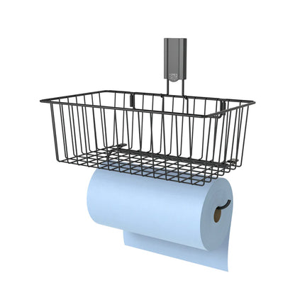 Gator Magnetics® Utility Magnetic Basket with Towel Bar | 35 lbs Capacity