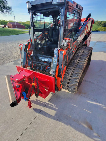 EZY Hitch™ | Shipping Container Hitch | Skid Loader Quick-Tach | Made To Order