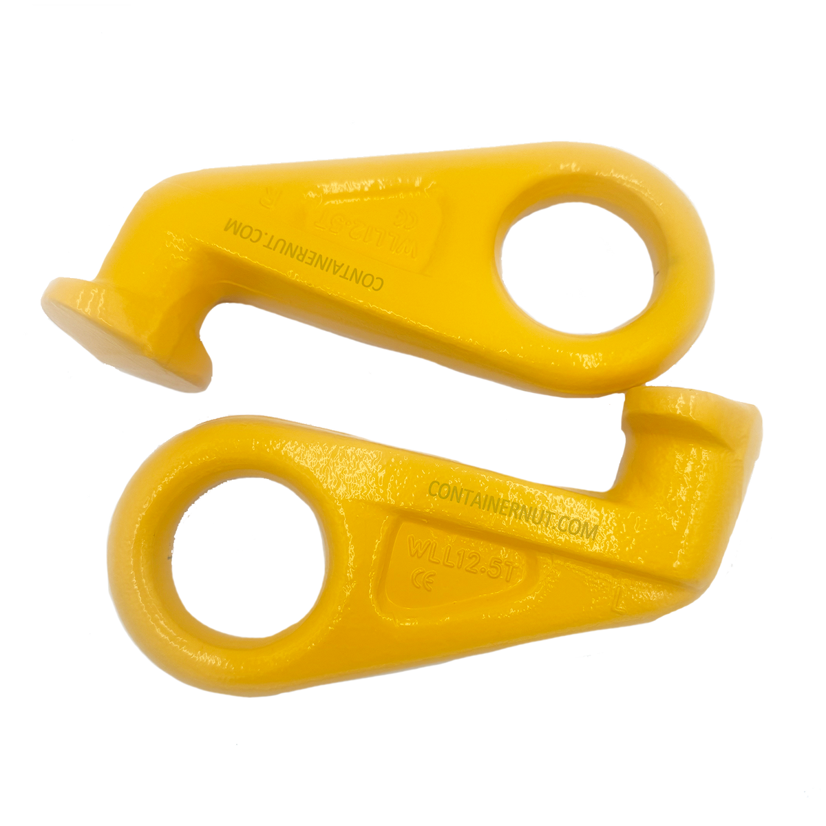 Shipping Container Lifting Hooks | Right Left 45° Set
